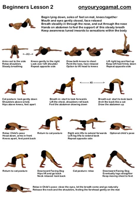 Printable 60 Minute Gentle Yoga Sequence Pdf